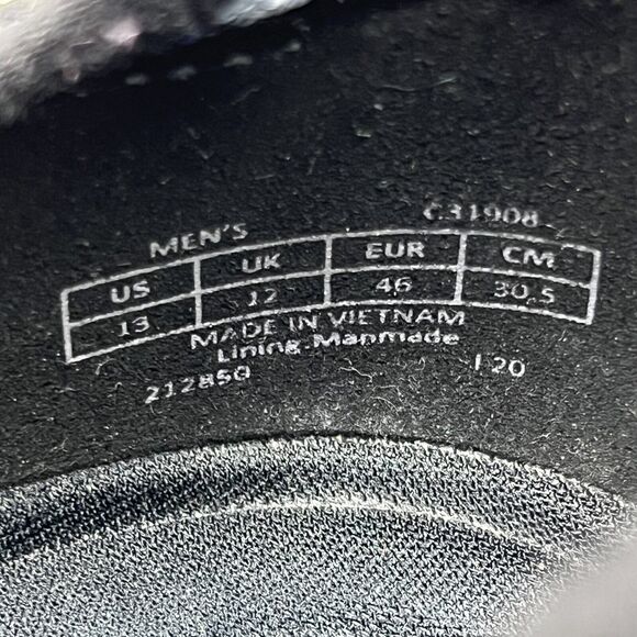 Cole Haan Zerogrand Stitchlite Oxford Men's Size 13 Black Blue Comfort Low Shoes - Picture 8 of 8